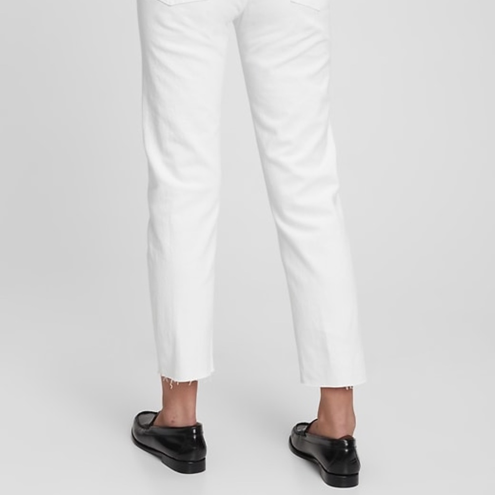 Gap Cheeky Straight Jeans, White